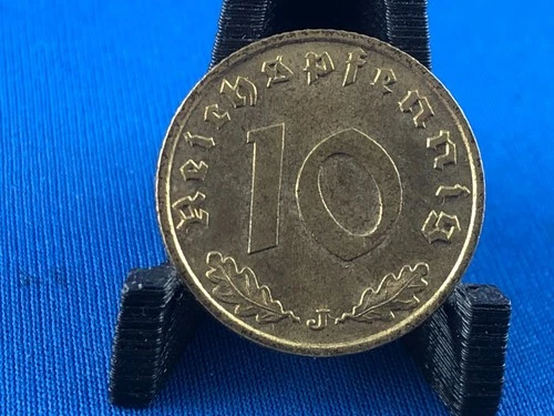 1937 Germany 10 Reichspfennig — photo from the most recent tracked eBay sale