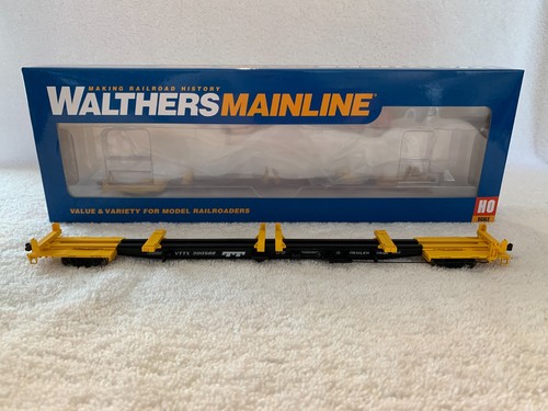 Coche plano Walthers Mainline #910-5546 escala HO TTX 85' Gen American G85 #300588 | Zustand: Used