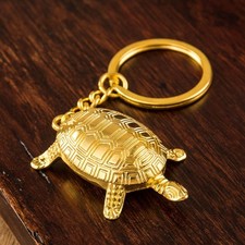 New Alloy Wealth Charm Keychain Creative Car Key Ring Cute Bag Pendant For Women