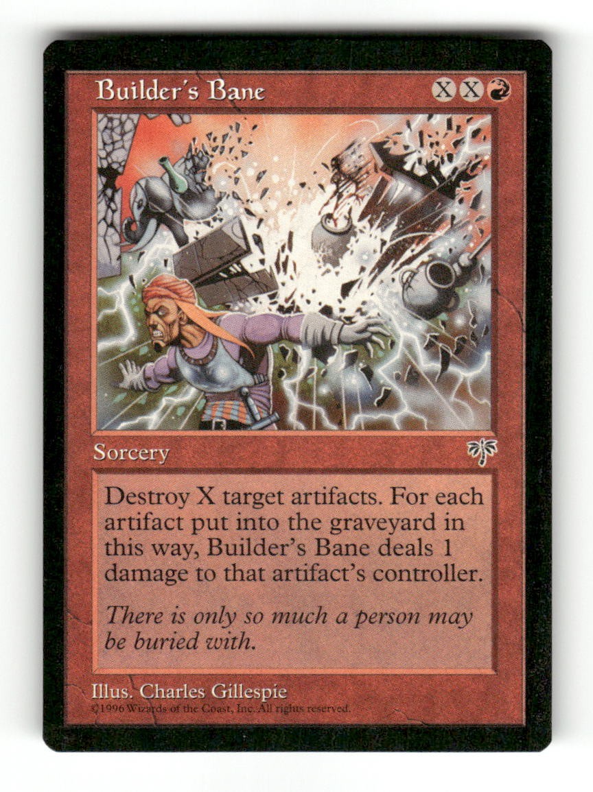 Builder's Bane Common Mirage Magic: The Gathering Near Mint