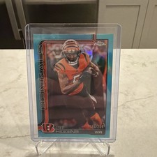 2025 Topps Chrome Tee Higgins Teal Refractor /299