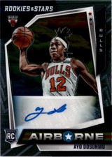 2021-22 Panini Rookies Stars #AIR-AYO Ayo Dosunmu Airborne Signatures /99