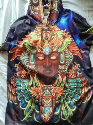Pineal Paradise Psychedelic Tribal Infusion Hoody