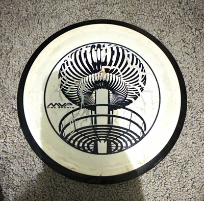 MVP Disc Sports Tesla Fission Plastic White/Black 174g Limited Edition