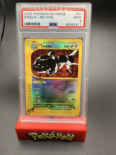 PSA 9 Steelix Reverse Holo 31/144 Skyridge Pokemon