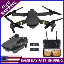 4K Drone with HD Wide Angle Dual Camera Drones WiFi FPV Foldable RC Quadcopter