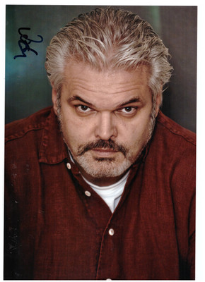 actor?? I don't know...28 x20cm autograph card (original signed)