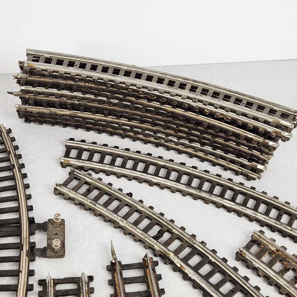 Fleischmann HO Model Train Straight & Curve Tracks German & Track from Japan Lot - Image 3 of 4
