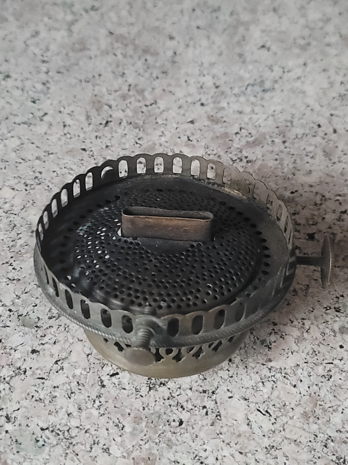 Lot Of 3 19th C. P&A Set Screw Oil Kerosene Lamp Burners LOOK! Parts Unique