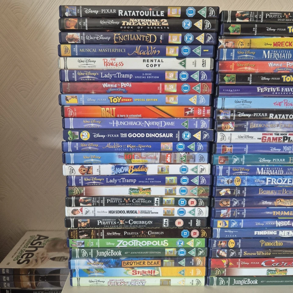 Disney Classic Pixar Film Bundle 50 DVDs, Job Lot Mystery Bundle - Image 2 of 4
