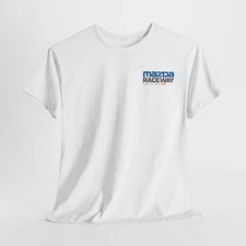 Vintage Style Mazda Laguna Seca Raceway Tee Unisex Gildan Heavy Cotton T-Shirt