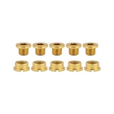 Origin8 Single-Ring Chainring Bolts, Alloy, Gold