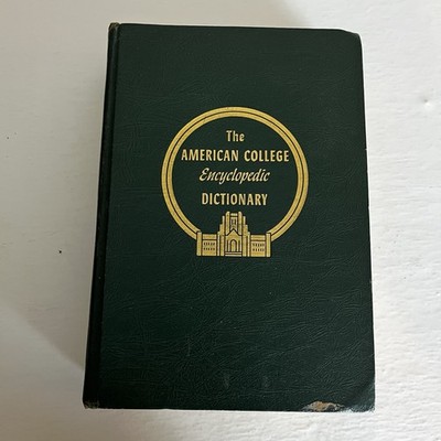 The American College Encyclopedic Dictionary Volume 2 by: Clarence Barnhart 1957