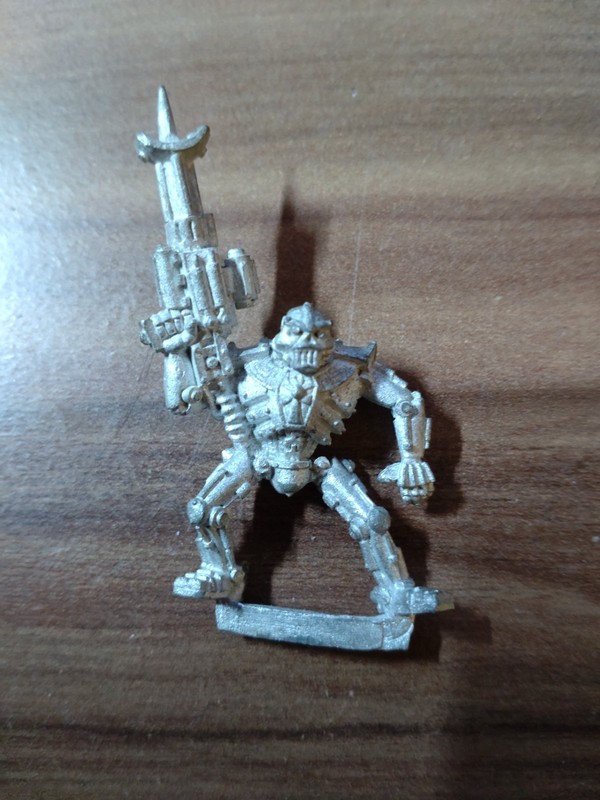 OOP Necron Warrior Warhammer 40K GW Citadel Classic Metal (1997)
