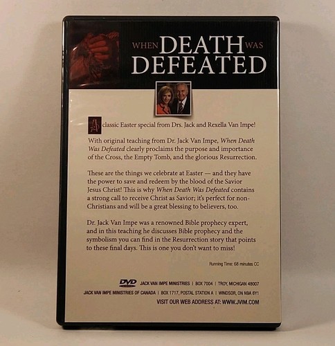 When Death was Defeated by Drs. Jack & Rexella Van Impe (DVD) w1s3 2712 - Picture 2 of 4