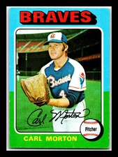 1975 Topps #237 Carl Morton Atlanta Braves