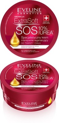 Eveline Extra Soft SOS 10% Urea Intensiv regenerierende Creme für Körper 175 ml