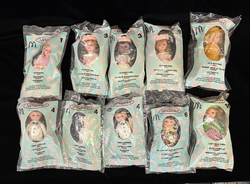 2003 McDonald’s Happy Meal Madame Alexander Mixed Lot of 10