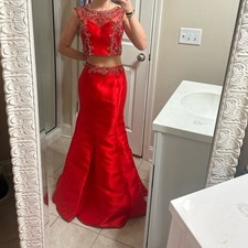 Mermaid prom gown dress