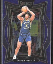 Enrique Freeman 2024-25 Panini Select #80 Blue (Retail) Rookie