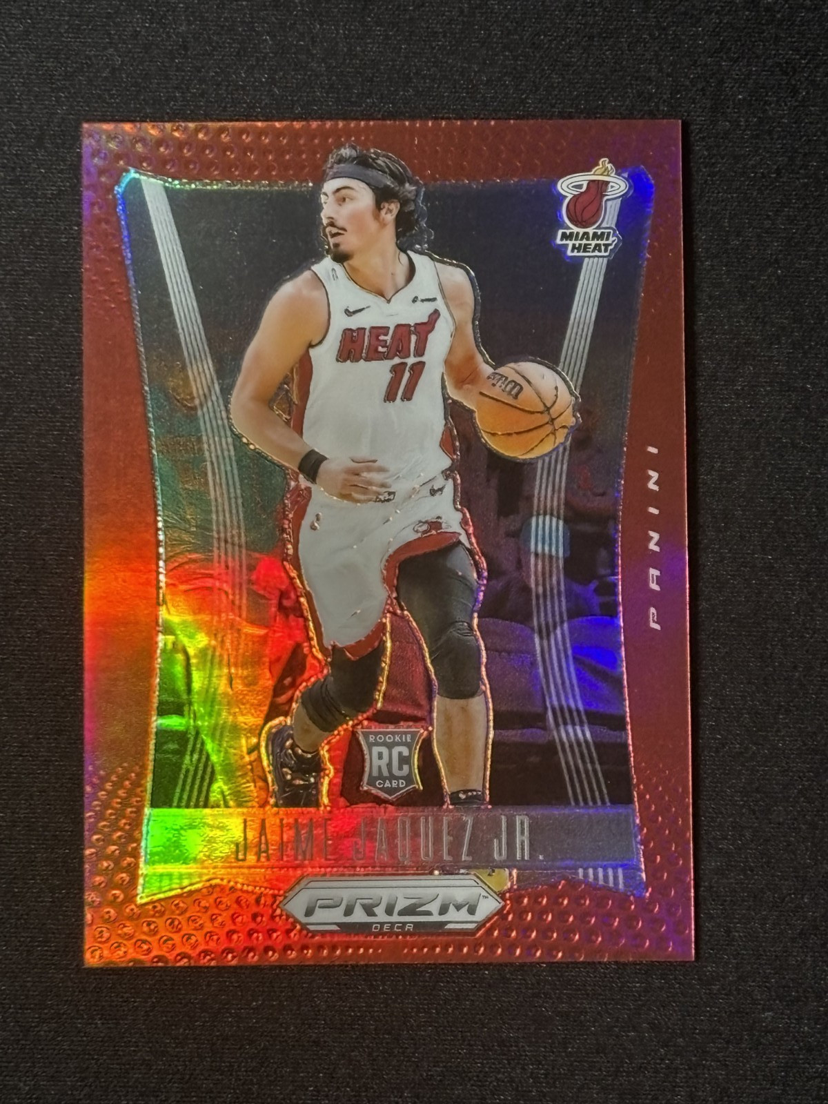 2023-24 Prizm Deca Jaime Jaquez RC /199 Red Prizm Rookie