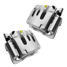 Pair Rear Left Right Brake Calipers w/ Brackets for Ford F-250 F-350 Super Duty
