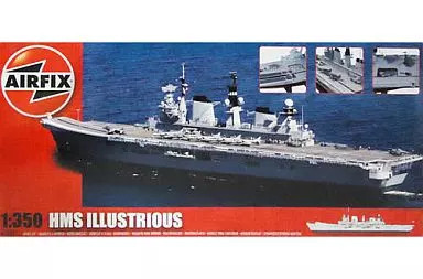 HMS Illustrious 1/350 Plastic Model Kit A14201 Used