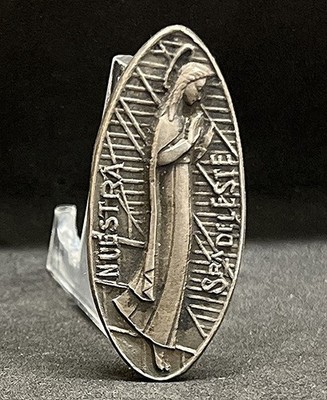 Uruguay 1984 Punta del Este - Our Lady of East - La Azotea beauty design medal
