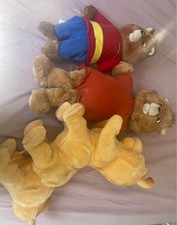 Vintage Teddy Ruxpin  Grubby Dolls Set 1985