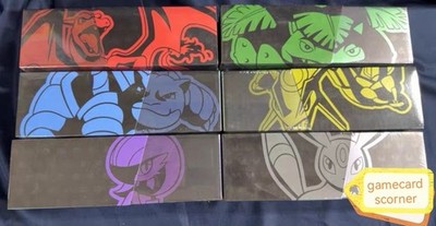 Pokemon Chinese 25th Anniversary 6Pcs Reinforced Boxes Set