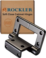 Lid-Stay Torsion Soft Close Hinges (Pair of 2, Rustic Bronze) – 60” Pound Lid Su