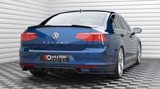 Heck Spoiler Aufsatz Abrisskante passend für VW Passat Limousine R-Line Mk8 schw