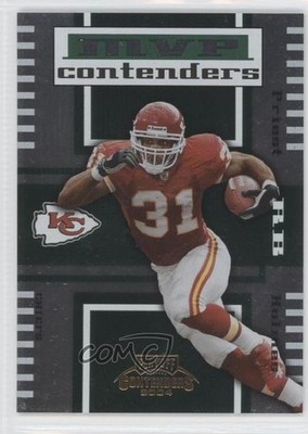 2004 Playoff Contenders MVP Contenders Green 99/250 Priest Holmes #MC-8 1s7