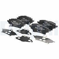 Bremsbelagsatz Scheibenbremse Delphi LP3608 FüR Toyota HR Yaris Corolla VAN 4WD