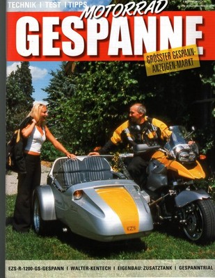 Zeitschrift Motorrad-Gespanne #83 2004 EZS R 1200 Walter Kentech