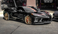 Rohana Rfx17 Gloss Bronze Rims Wheels For Corvette C8 Z51 Stingray 20x9 21x12