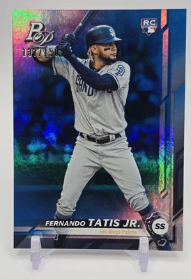 2019 Bowman Platinum Fernando Tatis Jr RC Blue Refractor /150  🔥🔥