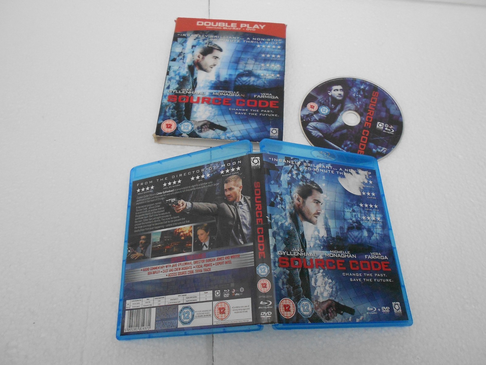 Source Code (Blu-ray DVD, 2011) region 2