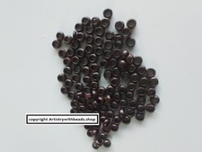 Crimp beads antique copper plated 2x1.2mm round crimp beads 100 pcs FPS129