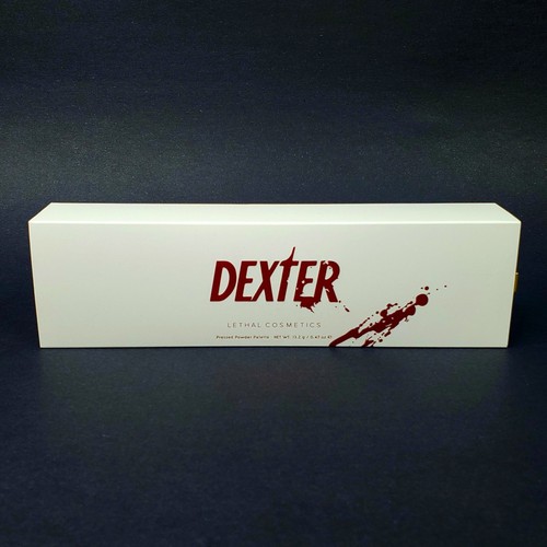 Lethal Cosmetics X Dexter Eye Shadow Pallet Limited Edition Blood Slide Box NIB - Picture 1 of 21
