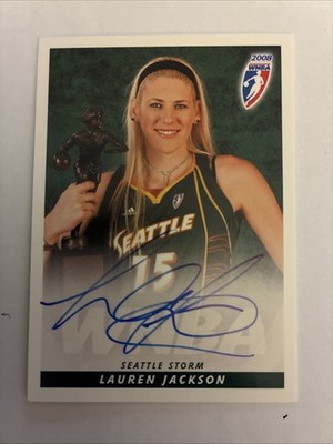 2008 Rittenhouse WNBA - Autographs Lauren Jackson (AU)