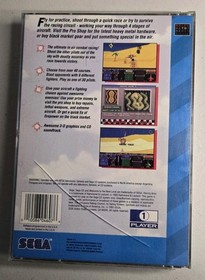 Racing Aces (Sega CD, 1993) CIB Complete Tested - broken case