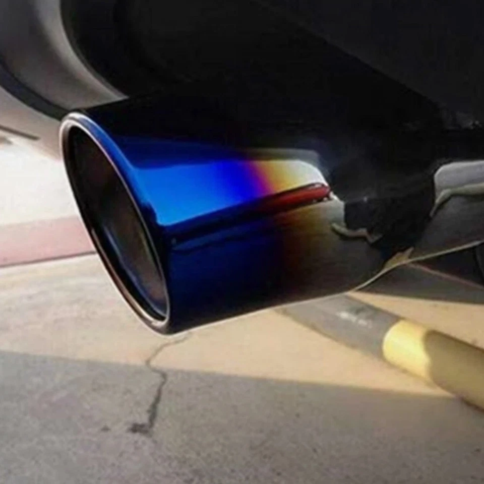 Car Exhaust Pipe Rear Tip Tail Throat Muffler Stainless For Lexus SC300 SC400 - Image 4 of 4