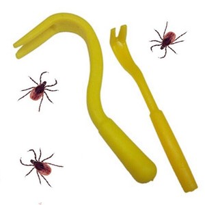 Tire Tiques Soins Rapide Neuf Pour Animaux Chien Chat Lot De 2 Crochets Ebay