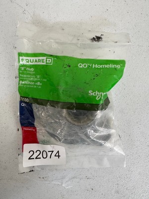 Square D 1 Inch Interchangeable Raintight Hub B-100