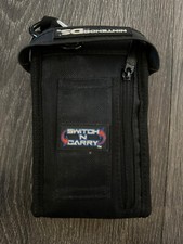 Nintendo DS Switch N Carry Case - Black With Zipper Pocket