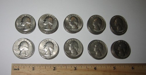 40 Stck. x 0,25 CENTS ~ 10 $ BICENTENNIAL 1976 DRUMMER BOY QUARTERS - ZIRKULIERT *1 - Bild 6 von 15