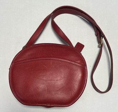 vintage coach old ✨9960 leather bag read NWT COACH VINTAGE MAHOGANY DAY PACK 9960 COSTA RICA 1999 | eBay