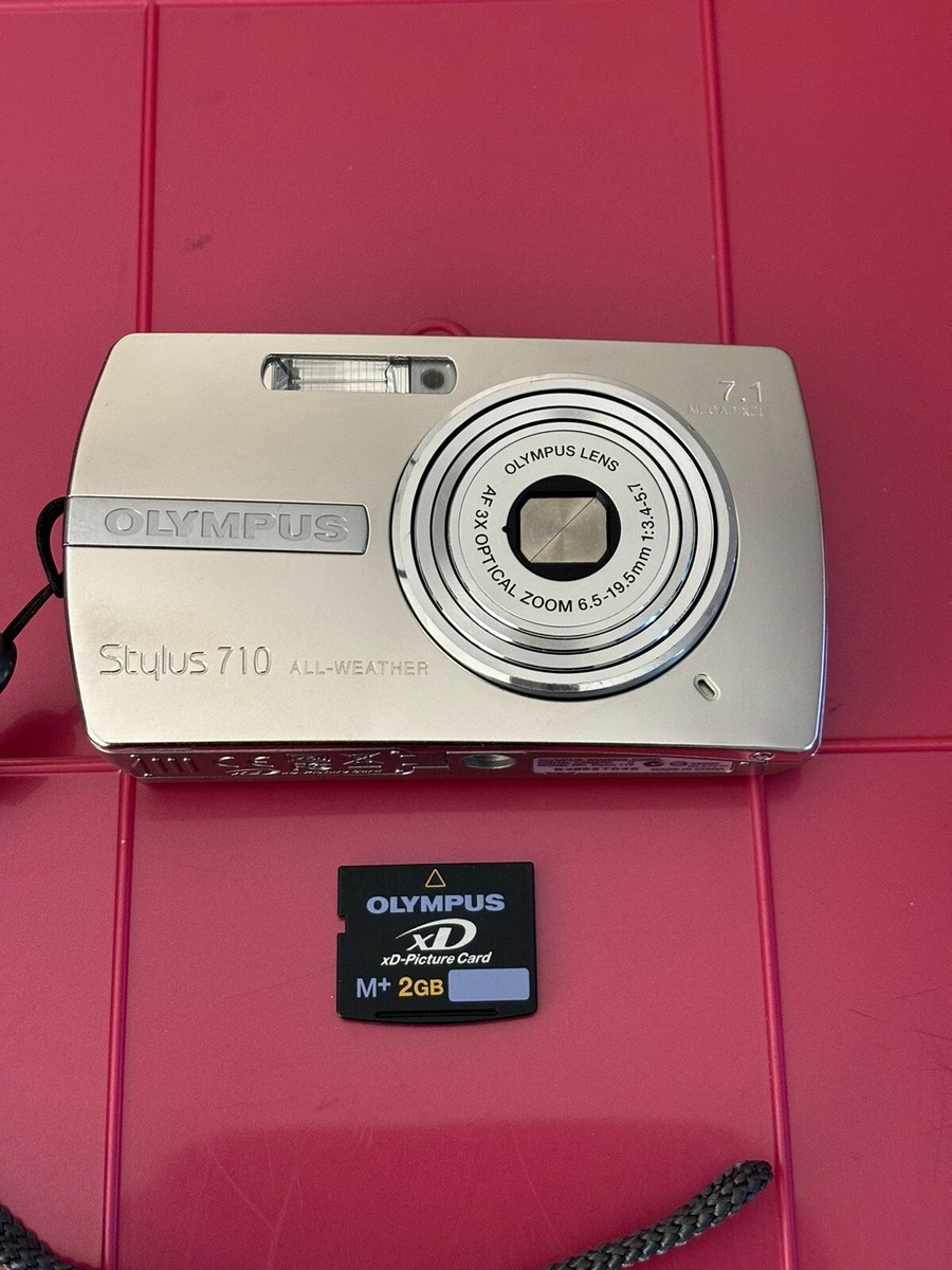 Olympus Stylus-710-7.1 MP-All Weather Digital Camera-XD Card