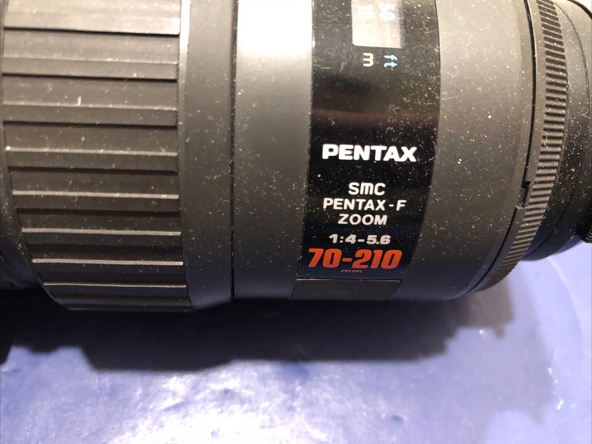 Pentax ZX-10 35mm Film Camera with Pentax AF 70-210 Zoom
